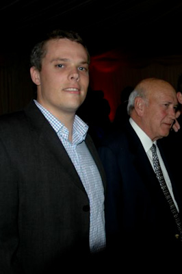 Attie Heunis with FW de Klerk